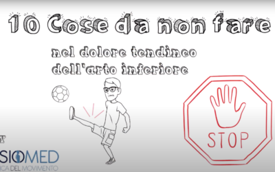 10 cose da non fare se soffri di dolore tendineo all’arto inferiore